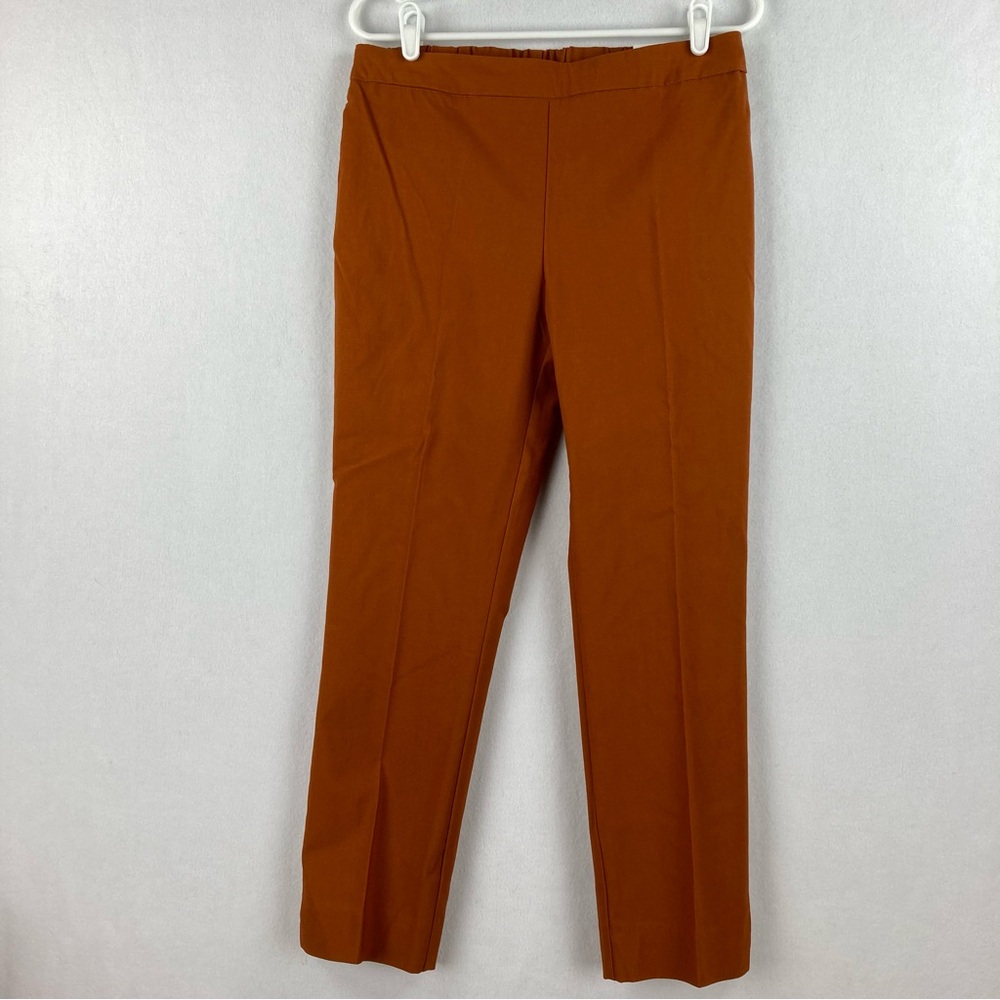 Jules & Leopoldo Women’s Brown Pants Size L
Pull on Slim leg Ankle Length NWT